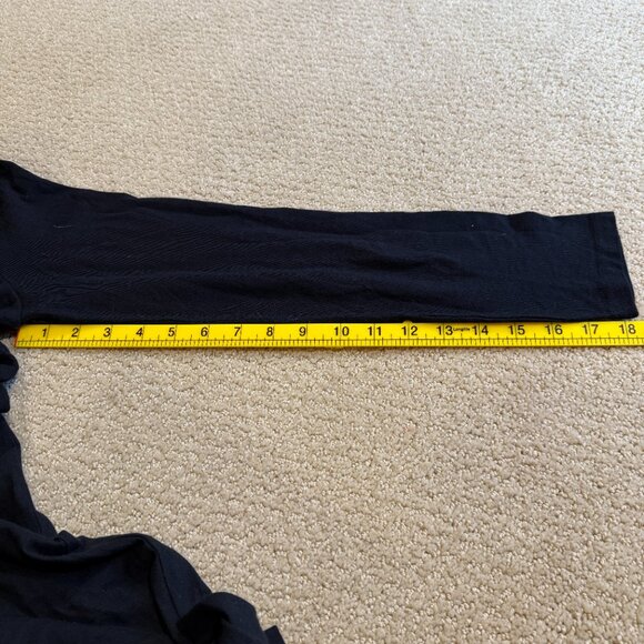 Vince Knit Dress Side Tie Long Sleeve Minimal Knee Length Career Stretch MEDIUM - Picture 10 of 12